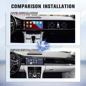 Autoradio multimédia Android double écran 12,3 pouces pour Porsche Panamera 2017-2023, CarPlay, GPS, navigation, écran tactile, unité principale - Product Image 2