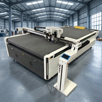 Machine de découpe CNC multi-zones à adsorption sous vide pour panneaux alvéolés, autocollants de voiture en kraft, traceur numérique à plat