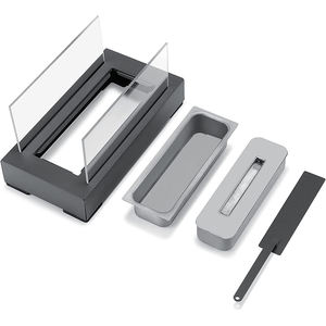 Modern tasarım masa şömine ateş çukuru küçük açık/kapalı gerçek alev kase şekline mangal Spa dekor için harika güverte masa üstü - Product Image 6