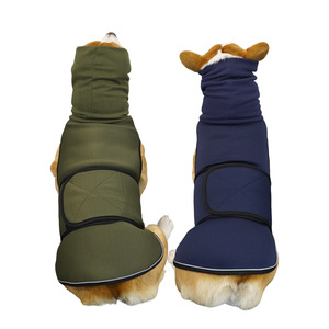 <span class=keywords><strong>Chaleco</strong></span> con capucha <span class=keywords><strong>para</strong></span> <span class=keywords><strong>perros</strong></span> pequeños y medianos, transpirable, <span class=keywords><strong>para</strong></span> apoyo <span class=keywords><strong>emocional</strong></span>, <span class=keywords><strong>para</strong></span> las cuatro estaciones, azul oscuro, verde militar - Product Image 5