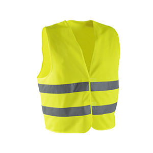 Gilet de sécurité haute visibilité personnalisé avec logo, maille, plusieurs poches, réfléchissant, personnalisable, best-seller - Product Image 3