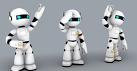 Modèle de robot gonflable en PVC pour publicité extérieure, avec éclairage LED, taille et couleur personnalisables, certifié CE/TUV, hauteur 6-8 pieds, Aoqile