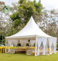 Carpa Pagoda Tourle, Carpa Grande para Eventos al Aire Libre, Personalización en Colores y Tamaños para Festivales