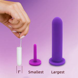 Exerciseur musculaire du plancher pelvien professionnel Dilatateurs en silicone pour femmes et hommes Dispositif médical pour le soulagement de la douleur pelvienne dans les tailles 1-8 - Product Image 2