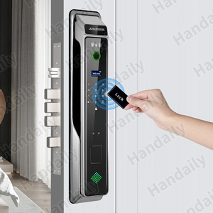 Han Daily 3D Gesichts erkennung Finger abdruck Video <span class=keywords><strong>Intercom</strong></span> Smart Türschlösser Auto Lock Tuya App Fernbedienung für Smart Home - Product Image 3