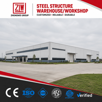 Edificio Prefabricado Metálico ZW - Solución de Almacén y Oficina con Estructura de Acero |   Estructuras de Acero Foshan Ganyo
