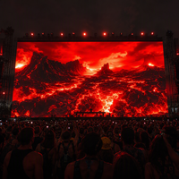 Écran LED de location extérieur P3.91, étanche IP65, haute luminosité 5000 cd, en aluminium moulé sous pression, pour concerts et festivals de musique