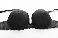 Set Bra dan Celana Dalam Wanita Seksi Berenda, Model Deep-V Push Up, Pakaian Dalam Wanita