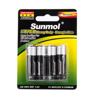 OEM бренд, высокая производительность, размер aa um3 r6 No.5 1,5 v, углеродная аккумуляторная батарея - Product Image 5