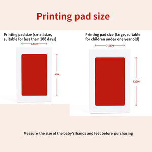 Trẻ sơ sinh bé nhớ dấu tay Dấu Chân Pet Paw in Kit <span class=keywords><strong>inkless</strong></span> trẻ sơ sinh tem sạch mực <span class=keywords><strong>Pad</strong></span> - Product Image 6