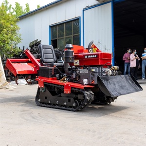 Coltivatore agricolo <span class=keywords><strong>a</strong></span> buon mercato agricolo coltivatore aratro in acciaio 192 mini timone cingolato diesel - Product Image 5