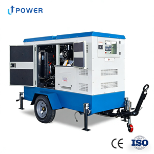 Generador Diésel Silencioso de Arranque Eléctrico CE/ISO 100KVA, Trifásico 220V/380V/480V 50/60Hz, Arranque Automático/Remoto, ATS, Remolque - Product Image 3