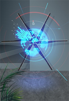 Vente directe Ventilateur publicitaire 3D à œil nu stéréoscopique 100 cm Suspension pneumatique Animation HD Ventilateur holographique Projecteur holographique 3D