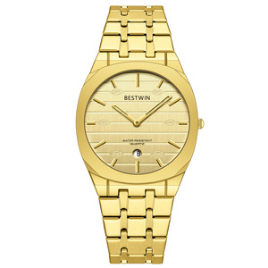 Reloj Elegante de Negocios para Hombre de Lujo - Movimiento Ronda, Correa de Acero Inoxidable, Resistente al Agua 30M, Esfera con Manecillas Luminosas, Venta al Por Mayor - Product Image 5