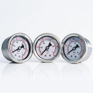 Medidor De Pressão Hidráulica Cheio De Líquido Medidor De Vácuo - Product Image 1