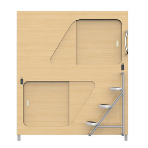 Camas Cápsula para Dormitorios Escolares, Camas Tipo Cabaña de Madera, Cápsulas para Dormir, Habitaciones de Hotel Compartidas, OEM ODM - Product Image 1