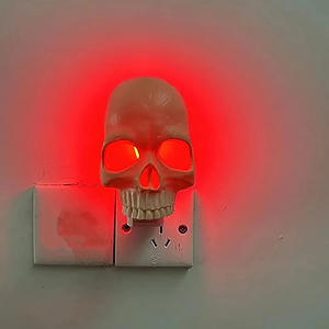 Lampada Notturna a Forma di Teschio Umano con Regolazione dell'Atmosfera - Product Image 2