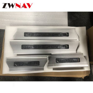 Placa de desgaste de umbral de puerta de acero inoxidable, umbrales de ajuste, protectores de umbral para Range Rover sport, 2013-2020, Vogue, 2013-2020 - Product Image 1