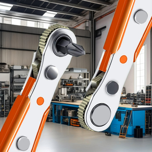 Bidirektion ales Multifunktions-Mini-Schraubens chl üssel werkzeug Vorwärts rückwärts rechtwinkliger Ratschen schrauben drehers atz Torx-Kreuz schrauben dreher <span class=keywords><strong>Bit</strong></span> Box - Product Image 3