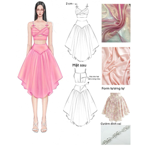 Fabricante de Ropa OEM ODM, Crea Tu Propia Marca, Servicio de Diseño de Ropa Personalizada con MOQ Bajo, Prendas de Alta Calidad, Vestido de Noche <span class=keywords><strong>para</strong></span> Mujer - Product Image 3