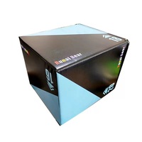 Boîte pliométrique souple 3-en-1 antidérapante et robuste pour entraînement de fitness CrossFit, boîte de saut en mousse pour exercices à domicile