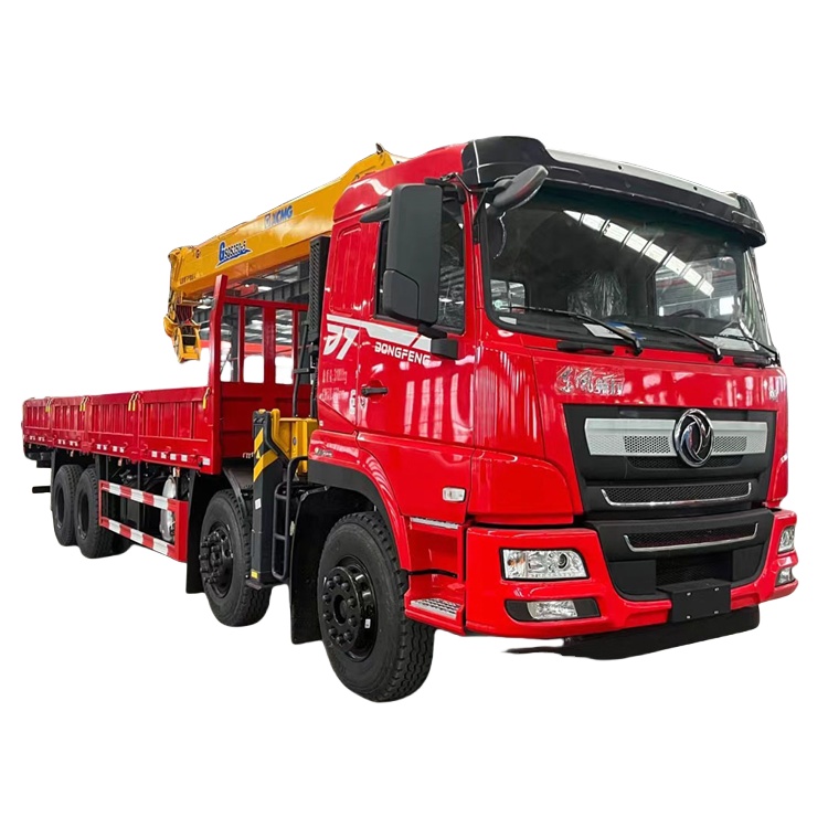 12Ton Boom Hydraulic Truck-mounted Manipulator Telescopic 6x4 Truck Cranes