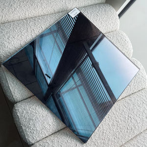 <span class=keywords><strong>Plaque</strong></span> <span class=keywords><strong>de</strong></span> <span class=keywords><strong>verre</strong></span> miroir rectangulaire flottante en <span class=keywords><strong>verre</strong></span> trempé argenté isolé, haute définition, transparente, pour bâtiment - Product Image 1