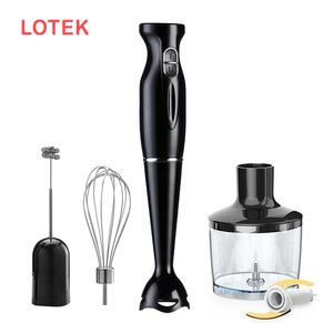 Mixeur Plongeant LOTEK 200W à Bouton Poussoir, 4 Lames, Fonctions Broyage Glace et Shave Ice, Capacité 600ml pour Usage Domestique et Hôtelier - Product Image 5
