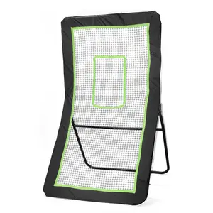 TY-1021B Professional steel frame backstop ball return net bounce target wall lacrosse rebounder