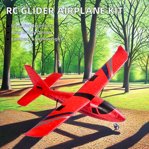 2.4G 4CH điều khiển từ xa <span class=keywords><strong>RC</strong></span> máy bay đồ chơi cho trẻ em lắp ráp tàu lượn hàng không mô hình với đài phát thanh điều khiển tự làm máy bay đồ chơi - Product Image 2