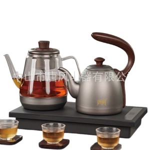 Tetera eléctrica de la dinastía Tang con tetera de vidrio, 368x198x280mm, resistente al calor para preparar té - Product Image 1