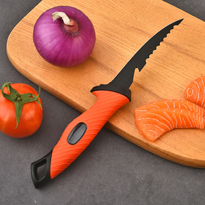 Cuchillo de Filetear de 5/6.5 Pulgadas con Funda de Plástico, Cuchillo para Pescar, para Exteriores, Barcos, Cocina, Herramientas para Cortar Carne - Product Image 4