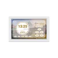 Reloj Azan PROS de 21.5 Pulgadas con WiFi, Horarios de Oración Islámicos, Audio del Corán Completo, Pantalla Táctil IPS, Duas, Dhikr, Hadith, Sura del Día, Arte Digital
