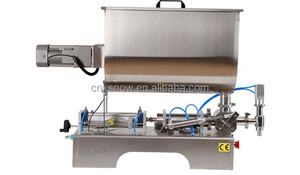 U tipo máquina de llenado de pasta con mezclador de pasta de Chile pasta de tomate máquina de llenado con minxing - Product Image 5