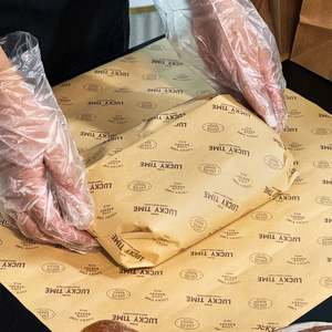 Wholesale Customized Biodegradable Single Side Greaseproof Recyclable <b>Paper</b> <b>for</b> Food & Baked Products Packaging - Product Image 4