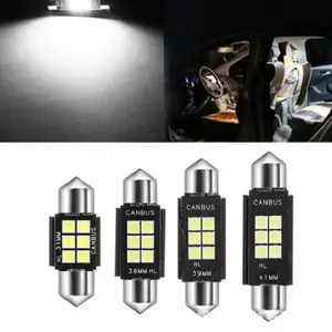 Lampu Led Mobil 36Mm Canbus 31Mm 36Mm 39Mm 41Mm C5w 3030 6smd Lampu Led