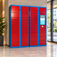 Système automatisé de réception et de récupération de colis pour les complexes d'appartements, casier intelligent pour la réception de courrier
