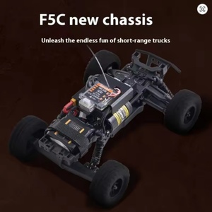 Voiture télécommandée électrique FMS 1/24 FSC24 Hunter CHASER 4WD 2.4G haute vitesse, modèle de camion court RC, véhicule tout-terrain de drift - Product Image 6