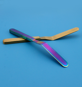 Espátula de <span class=keywords><strong>chef</strong></span> con revestimiento de titanio, raspador de chapado culinario, paleta de cocina de metal, <span class=keywords><strong>chef</strong></span> para gastronomía Molecular - Product Image 5