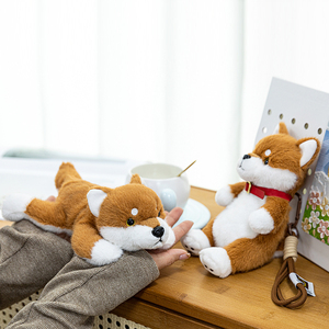 In Stock popolare per il commercio all'ingrosso carino e adorabile peluche a forma di cane bambola di peluche morbido per i più piccoli - Product Image 3