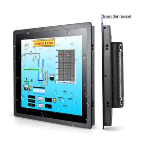 IP65 Waterproof 1000 Nit Lcd Monitor 10 15 17 19 22 Inch LCD Touchscreen Monitor With DC 12V/24V Input
