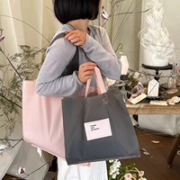 Sacs de remerciement professionnels, sacs de courses en PE personnalisables, sacs fourre-tout recyclables avec logo personnalisé pour entreprises, vente directe usine
