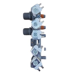 Vanne solénoïde d'entrée d'eau DC 12V, taille de port 3/4 po, pour accessoires de machine à laver - Product Image 4