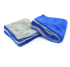 कस्टम 500 जीएसएम रसोई घर की सफाई कपड़ा लक्जरी हाथ तौलिया सेट थोक शोषक Microfiber सुखाने धोने कार तौलिए