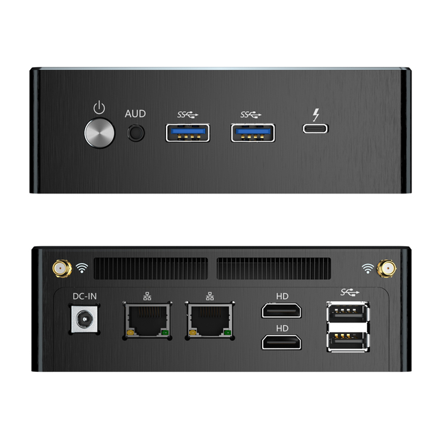 Gaming Mini PC AMD R9 7940HS R7 7840HS R9 6900HX Radeon 780M Dual Lan 32gb DDR5 1TB SSD USB4 Mini Computer Gaming PC