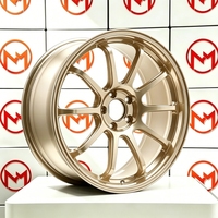 Jantes en alliage Maxtera Forged Custom RS-DF de style progressif pour voitures particulières Civic TypeR WRX STI 370z Golf Supra BMW M2 M3