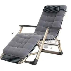 كرسي للشمس خارجي للشاطئ قابل للطي معدني خفيف الوزن وقابل للنقل ذو تصميم جديد