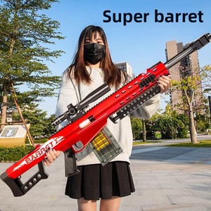 Fucile di Precisione Barrett Oversize con Proiettili Morbidi, Simulazione AWM, Giocattolo per Bambini Unisex, Fucile di Precisione 98K in Plastica ad Alta Precisione - Product Image 3