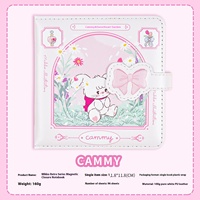 Cahier en cuir rétro Mikko avec boucle magnétique Girly coeur imprimé planificateur Pages intérieures colorées de grande valeur carnet de notes