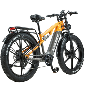 RANDRIDE YX80M Rear Hub Motor 2000W 48V 20Ah Lithium <b>Battery</b> Full Suspension Mountain Bike - Product Image 2